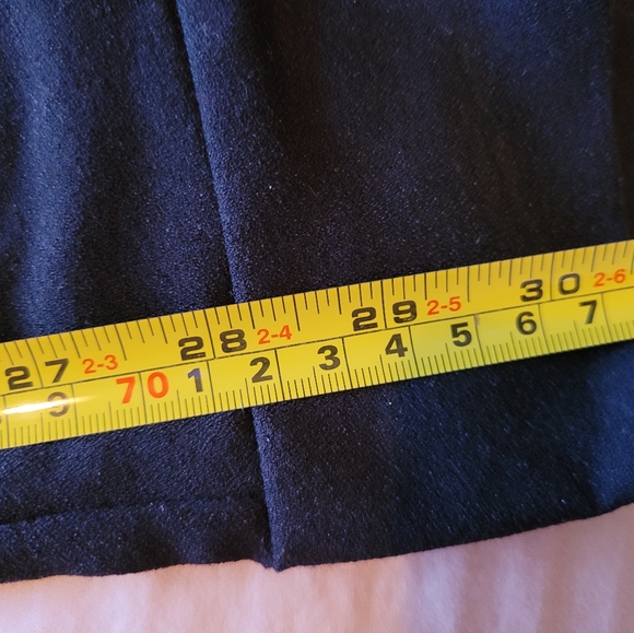 Boohoo Belted Tailored Tie Ankle Slim Trousers Black - Tall - Picture 5 of 8